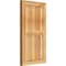 Ekena Millwork Framed Board-n-Batten Shutters, Rough Sawn Western Red Cedar, 16 1/8W x 29H, PR RBF06S16X029RWR - alternate 2